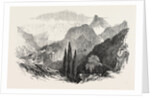 Eaux Bonnes Pyrenees 1854 by Anonymous