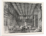The New Houses of Parliament: Library of the House of Commons UK 1854 London by Anonymous