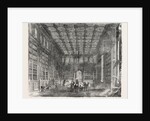 The New Houses of Parliament: Library of the House of Commons UK 1854 London by Anonymous
