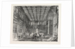The New Houses of Parliament: Library of the House of Commons UK 1854 London by Anonymous
