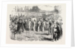 Funeral of Captain Parker at the Champ Des Morts at Pera by Anonymous