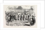 Funeral of Captain Parker at the Champ Des Morts at Pera by Anonymous