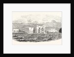 Passage of the Ship Medway Through Icebergs on Her Homeward Voyage from Melbourne 1854 by Anonymous