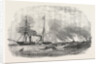 Destruction of Sulineh at the Mouth of the Danube 1854 by Anonymous