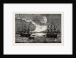 Conflagration at Varna 1854 by Anonymous