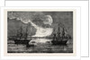 Conflagration at Varna 1854 by Anonymous