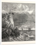 The Lizard Serpentine Signal-Staff Quarry Near Cadgwith Cornwall 1854 by Anonymous