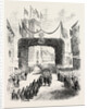 Procession to the Laying of the Foundation Stone of the New Church of St. Thomas Newport Isle of Wight 1854 by Anonymous