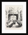 Procession to the Laying of the Foundation Stone of the New Church of St. Thomas Newport Isle of Wight 1854 by Anonymous