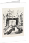 Procession to the Laying of the Foundation Stone of the New Church of St. Thomas Newport Isle of Wight 1854 by Anonymous