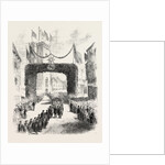 Procession to the Laying of the Foundation Stone of the New Church of St. Thomas Newport Isle of Wight 1854 by Anonymous