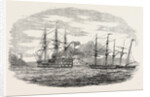 The French Screw Steamer Charlemagne Passing the Castles of Europe and Asia by Anonymous