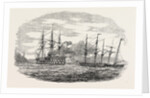 The French Screw Steamer Charlemagne Passing the Castles of Europe and Asia by Anonymous