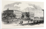 The French Military Barracks Outside Pera 1854 by Anonymous