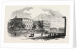 The French Military Barracks Outside Pera 1854 by Anonymous
