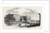 The French Military Barracks Outside Pera 1854 by Anonymous
