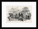 Marriage Procession of the Sultan's Daughter at Constantinople Istanbul 1854 by Anonymous