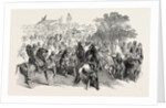 Marriage Procession of the Sultan's Daughter at Constantinople Istanbul 1854 by Anonymous