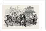 Marriage Procession of the Sultan's Daughter at Constantinople Istanbul 1854 by Anonymous