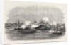 Attack on the Town of Novitska in the White Sea by the Miranda and Brisk 1854 by Anonymous