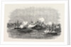 Attack on the Town of Novitska in the White Sea by the Miranda and Brisk 1854 by Anonymous