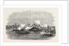Attack on the Town of Novitska in the White Sea by the Miranda and Brisk 1854 by Anonymous