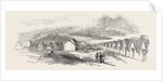 Sketch of a Portion of the Camp at St. Omer 1854 by Anonymous