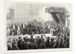 Opening of the Cape Parliament in the State Room Cape Town 1854 South Africa by Anonymous