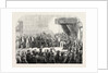Opening of the Cape Parliament in the State Room Cape Town 1854 South Africa by Anonymous