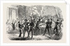 Fraternization of the British Horse Guards and the French Cent Gardes at Boulogne Drinking Her Majesty's Health. 1854 by Anonymous
