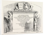 Monument to the Late Rev. Dr. Butler in Harrow Church 1854 by Anonymous
