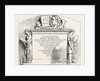 Monument to the Late Rev. Dr. Butler in Harrow Church 1854 by Anonymous