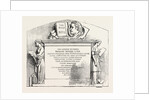 Monument to the Late Rev. Dr. Butler in Harrow Church 1854 by Anonymous