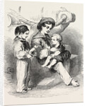 Bulgarian Children Wounded at Kustendjeh 1854 by Anonymous