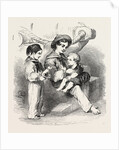 Bulgarian Children Wounded at Kustendjeh 1854 by Anonymous