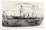 Launch of the Australian Steamship Pacific at Millwall 1854 by Anonymous