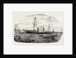 Launch of the Australian Steamship Pacific at Millwall 1854 by Anonymous