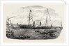 Launch of the Australian Steamship Pacific at Millwall 1854 by Anonymous