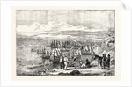 The Crimean War: Varna Bay: The Allied Fleet Getting Under Way for the Crimea 1854 by Anonymous