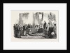 Her Majesty's Visit to Hull and Grimsby: Presentation of Addresses to Her Majesty at the Station Hotel Hull 1854 by Anonymous
