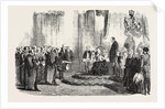 Her Majesty's Visit to Hull and Grimsby: Presentation of Addresses to Her Majesty at the Station Hotel Hull 1854 by Anonymous