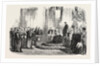 Her Majesty's Visit to Hull and Grimsby: Presentation of Addresses to Her Majesty at the Station Hotel Hull 1854 by Anonymous
