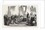 Her Majesty's Visit to Hull and Grimsby: Presentation of Addresses to Her Majesty at the Station Hotel Hull 1854 by Anonymous