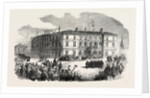 Her Majesty's Visit to Hull and Grimsby: The Queen at the Station Hotel at Hull 1854 by Anonymous