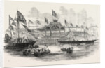 Her Majesty's Visit to Hull and Grimsby: Embarkation of Her Majesty at Hull 1854 by Anonymous