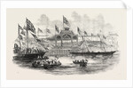 Her Majesty's Visit to Hull and Grimsby: Embarkation of Her Majesty at Hull 1854 by Anonymous