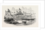 Her Majesty's Visit to Hull and Grimsby: Embarkation of Her Majesty at Hull 1854 by Anonymous
