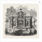 The Water-Gate of York House Buckingham Street Strand London 1854 by Anonymous