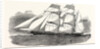 The Sunderland Clipper Barque Flying Dragon 1854 by Anonymous