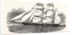 The Sunderland Clipper Barque Flying Dragon 1854 by Anonymous